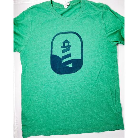 Lighthouse Tshirt Do you LIghthouse? Women Size L Counseling Guidance Pre-Owned - Picture 2 of 9